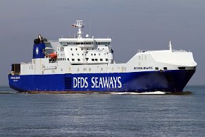 alte Farben von Ro-Ro Schiffen