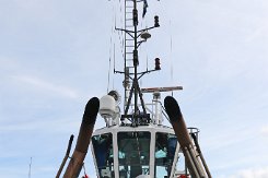 [auf der Brücke] SMIT HUDSON Auf dem Schlepper SMIT HUDSON...