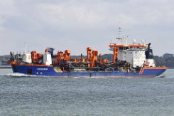 weiteres Foto: ROTTERDAM - 186m (dA 2017) [IMO:9229582] - doppelte Aufnahme Baggerschiff (Dredger) Fotodatum: 2017-09-22 Baujahr: 2001 | DWT: 38000t | Breite: 31m Baggerkapazität: 21665 m³ | max....