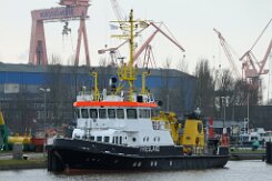 weiteres Foto: FRIESLAND - 32m (dA 2017) [IMO:9031387] - doppelte Aufnahme Messschiff Fotodatum: 2017-02-12 Baujahr: 1991| DWT: 17t | Breite: 8m | Tiefgang: 2,0m Maschinenleistung: 514 kW |...