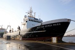 GERDA MARIA ROS 786 - 81m [IMO:8716928] Fisch- Fabriktrawler (Fishing vessel) Fotodatum: 2017-12-29 Baujahr: 1990 | DWT: 1700t | Breite: 12,6m | Tiefgang: 4,90m Maschinenleistung: 3000...