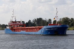 weiteres Foto. AMADEUS AMETHIST - 88m (dA 2024) [IMO:9223435] - doppelte Aufnahme Frachtschiff (General Cargo) Fotodatum: 2024-08-25 Baujahr: 2009 | DWT: 2688t | Breite: 11,41m | Tiefgang: max. 4,09m...