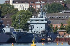 weiteres Foto: ELBE A511 - 101m (dA 2022) Militärschiff (Military Ops) - doppelte Aufnahme Unterstützungsschiffe Fotodatum: 2022-08-11 deutsche Marine Baujahr: 1993 | Breite: 15,40m | Tiefgang: max....