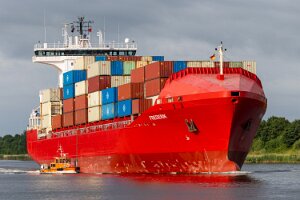 Containerschiffe Container ships